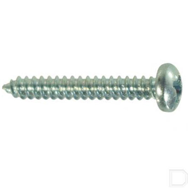 Plaatschroeven DIN7981C bolle kop