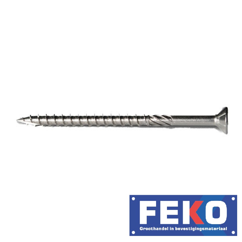 Woodies schroeven RVS 410 en A2