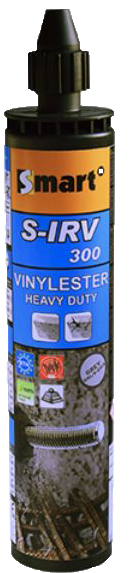 Chemische mortel in koker