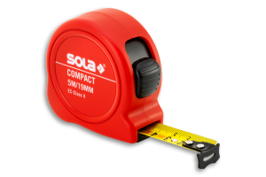 Rolmaat SOLA Compact 5m klasse II met riemclip
