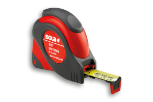 Rolmaat SOLA BIG-T 8m klasse I met afneembare riemclip