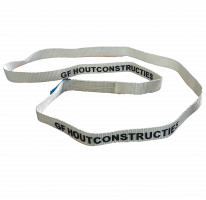 Hijsband eindloos 1000kg 35mm 4meter diam. SF5 met naam