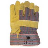 Werkhandschoen WORKER amerikaantje rundspitleder