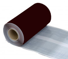 Loodvervanger Alu-flex 300mm Bruin, 5meter