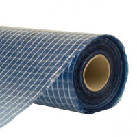 Gewapende PE-bouwfolie 120g/m2 dampremmend 3x50m, 150m2