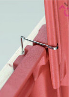 Kophaak rvs type 402001 45-40-75, 500 stuks