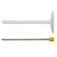 Isolatieplug 60mm met stalen nagel 10x140mm Isolatiedikte: 90mm, 250stuks