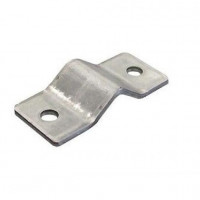 Paneelklemmen enkel 20x38x2mm RVS, 100stuks