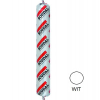 PU-Lijmkit SOUDAFLEX 40FC worsten 600ml wit, 12stuks