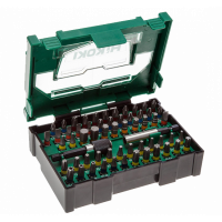 Bitset HIKOKI 60-delig met diverse bits en 2 bithouders