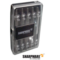 Bitbox 10-delig 25mm TX8-9-10-15-20-25-27-30-40 en magnetische bithouder