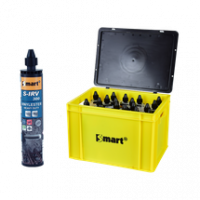 Chemische mortel SMART vinylester S-IRV 300ml + geel krat, 20stuks