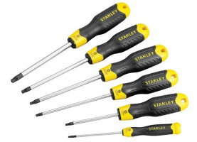 Schroevendraaierset STANLEY Cushiongrip Torx 6-delig(TT10, 15, 20, 30, 40)