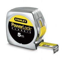 Rolmaat STANLEY POWERLOCK 5m klasse II