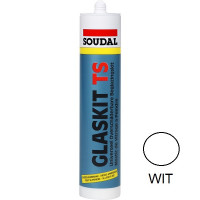 Glaskit SOUDAL TS 290ml wit, 15stuks