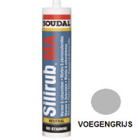 Siliconenkit SILIRUB+ S8800 Natuursteen voegengrijs, 15stuks